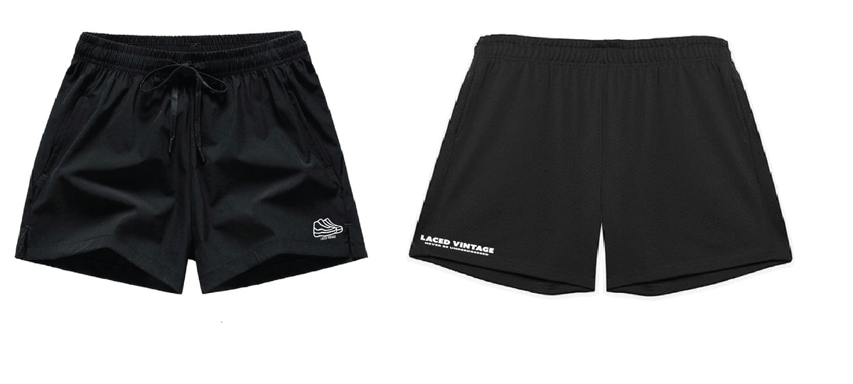 Black Active Wear Shorts