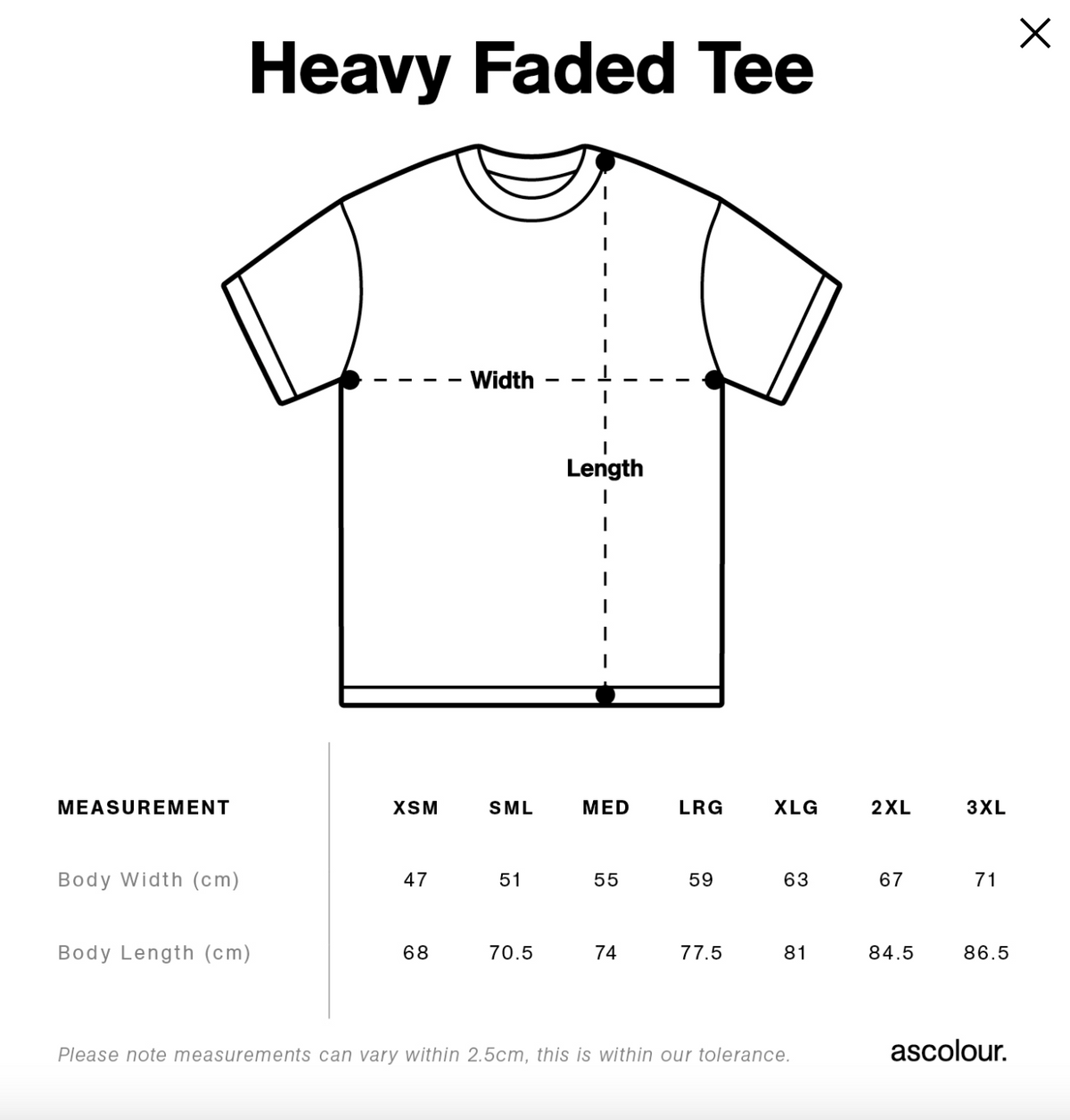 Laced Vintage Plain Black Tee