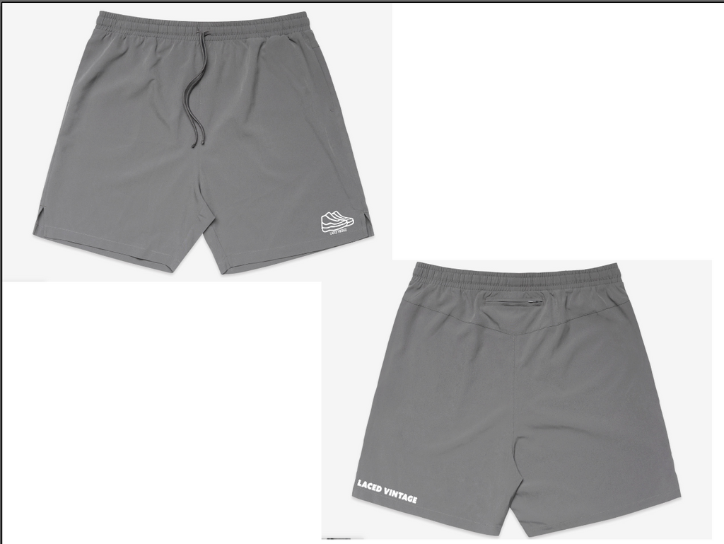 Grey Active Wear Shorts