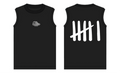 Laced Vintage Faded Black Tank